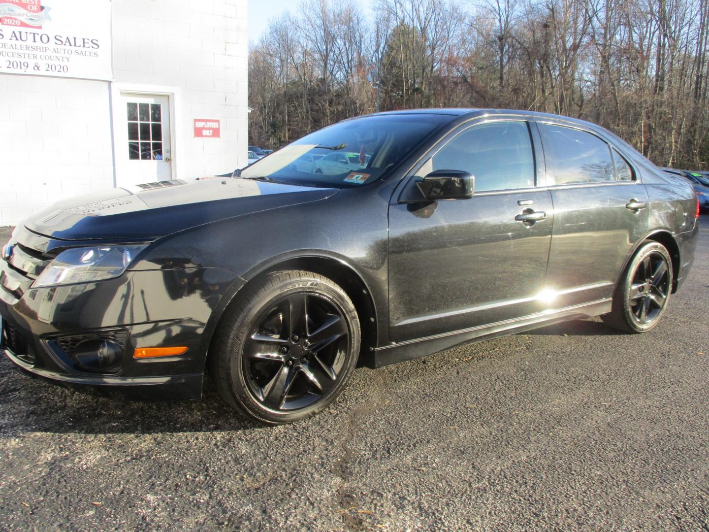 2011 BLACK Ford Fusion (3FAHP0KC5BR) , AUTOMATIC transmission, located at 540a Delsea Drive, Sewell, NJ, 08080, (856) 589-6888, 39.752560, -75.111206 - Photo#1